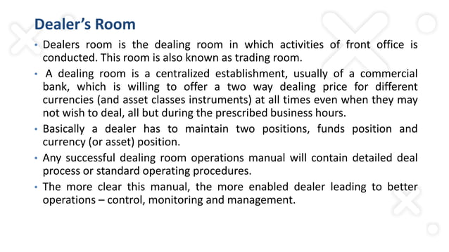 Chapter 2 Organization Structure of a Treasury | PPT