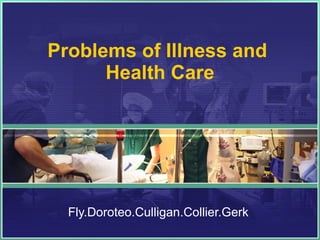 Problems of Illness and  Health Care Fly.Doroteo.Culligan.Collier.Gerk  