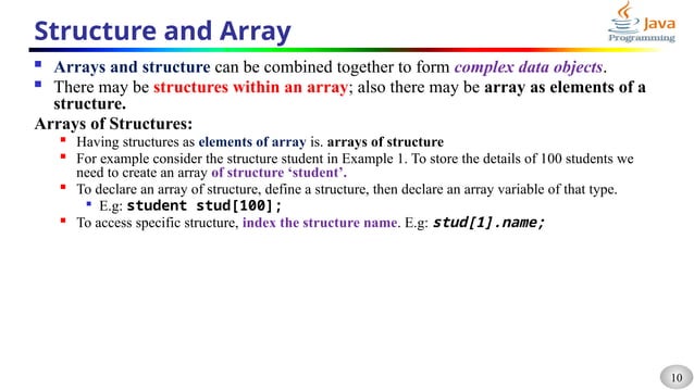 Chapter 2 part II array and structure.pptx