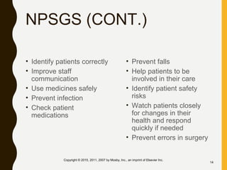 Chapter 2 Patient Safety and Risk Management | PPT