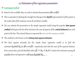 Comprehensive Guide to Simple Linear Regression Analysis and Parameter ...