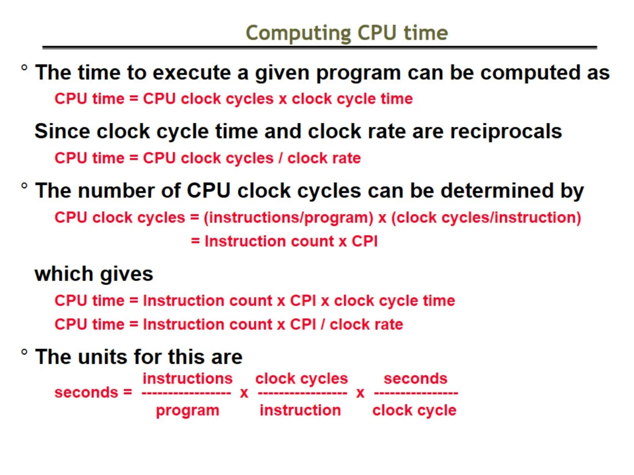 Copyright © 2019, 2016, 2013 Pearson Education, Inc. All Rights Reserved
Computing CPU time
 