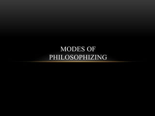 Chapter 2 philosophy | PPTX