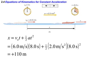 AP Physics - Chapter 2 Powerpoint | PPT