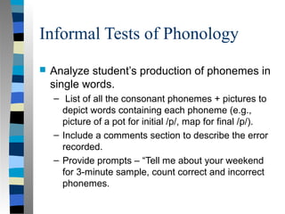 Phonology Problem Format Chapter 2 powerpoint | PPT