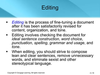 Chapter 2: The Writing Process at Work (Kolin's Successful Writing at ...