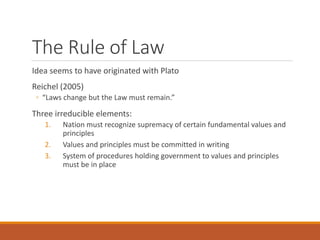 Law and Justice Chapter 2 power point | PPTX