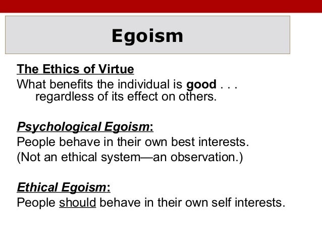 all about hinduism psychological egoism