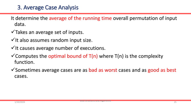 Data Structure and Algorithm chapter two, This material is for Data ...