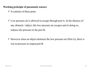 Lecture 2 Sensor and Actuation Systems for Mechatronics