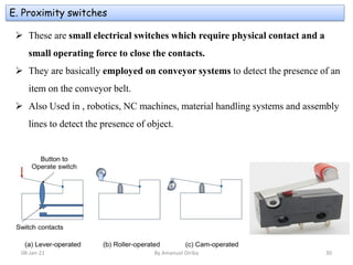 Lecture 2 Sensor and Actuation Systems for Mechatronics