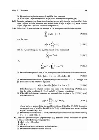 Chapter 2 problems