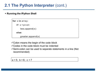 Chapter 2 Python Language Basics, IPython.pptx