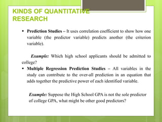 Quantitative Predictions Examples CHAPTER 2 RDL 2.pptx