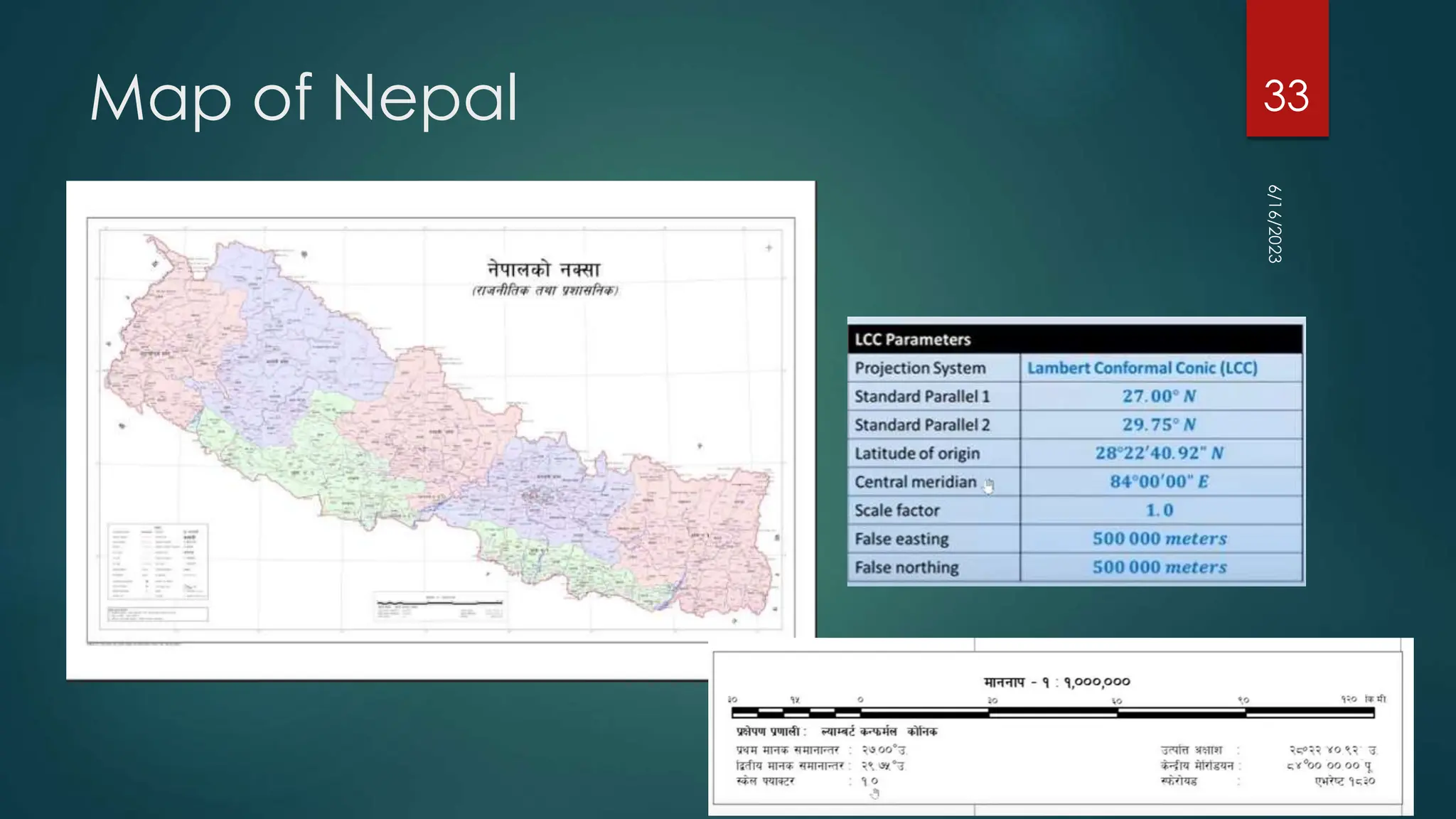 Map of Nepal
6/16/2023
33
 
