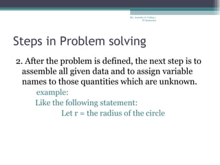 Chapter 2 representation of algorithms 2 | PPT