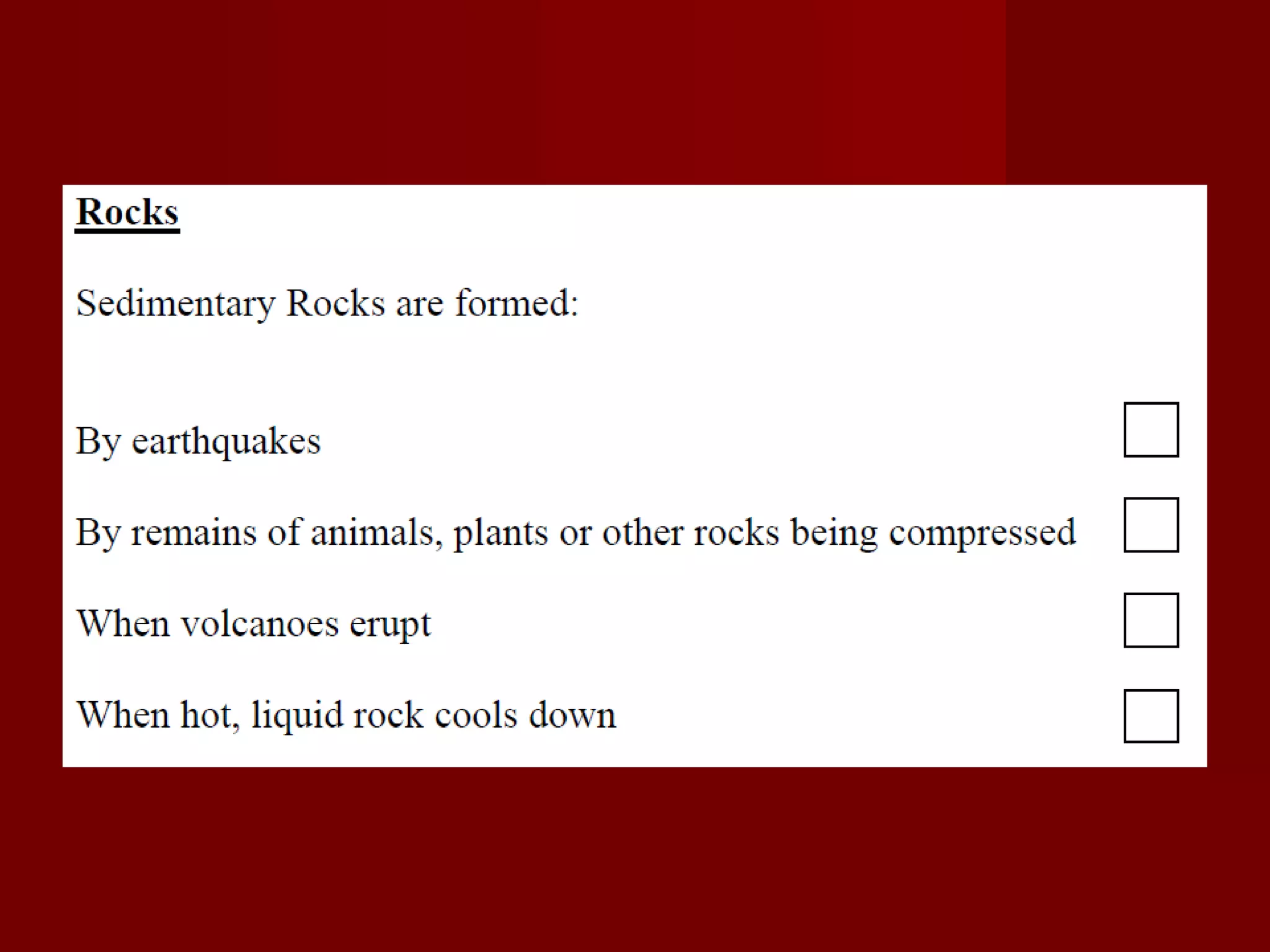 Rocks | PPT