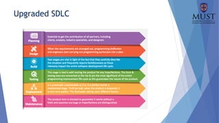 Upgraded SDLC
 