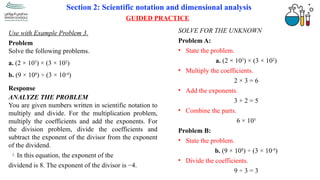Comprehensive Guide to Scientific Notation and Dimensional Analysis for ...
