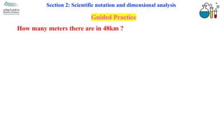 Comprehensive Guide to Scientific Notation and Dimensional Analysis for ...