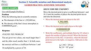 Comprehensive Guide to Scientific Notation and Dimensional Analysis for ...