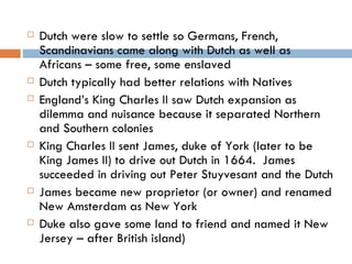 Chapter 2, Section 4 The Middle Colonies | PPT | Crime & Harmful Acts ...