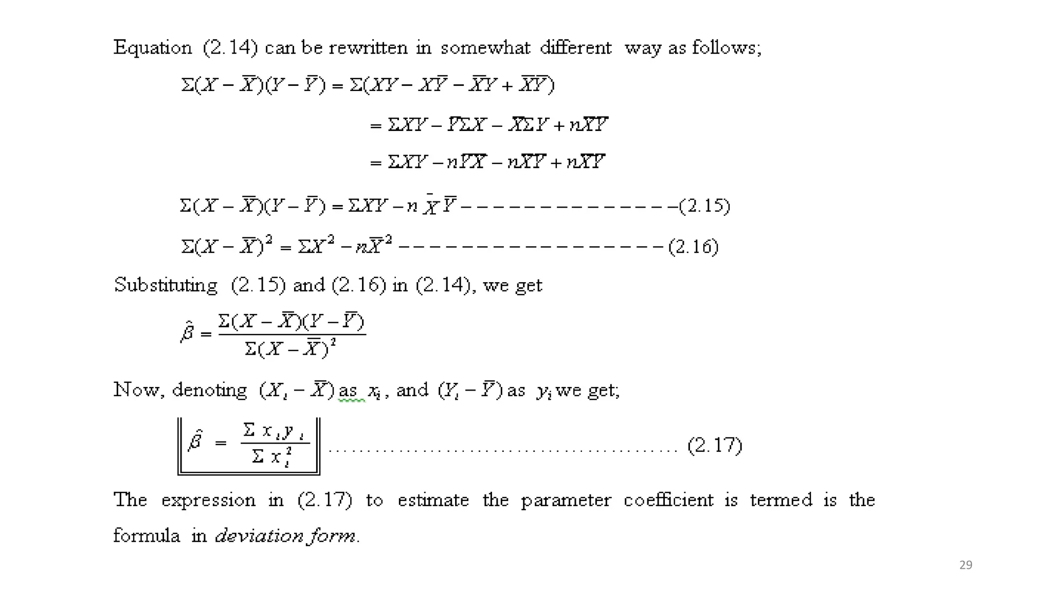 Chapter 2 Simple Linear Regression Model.pptx