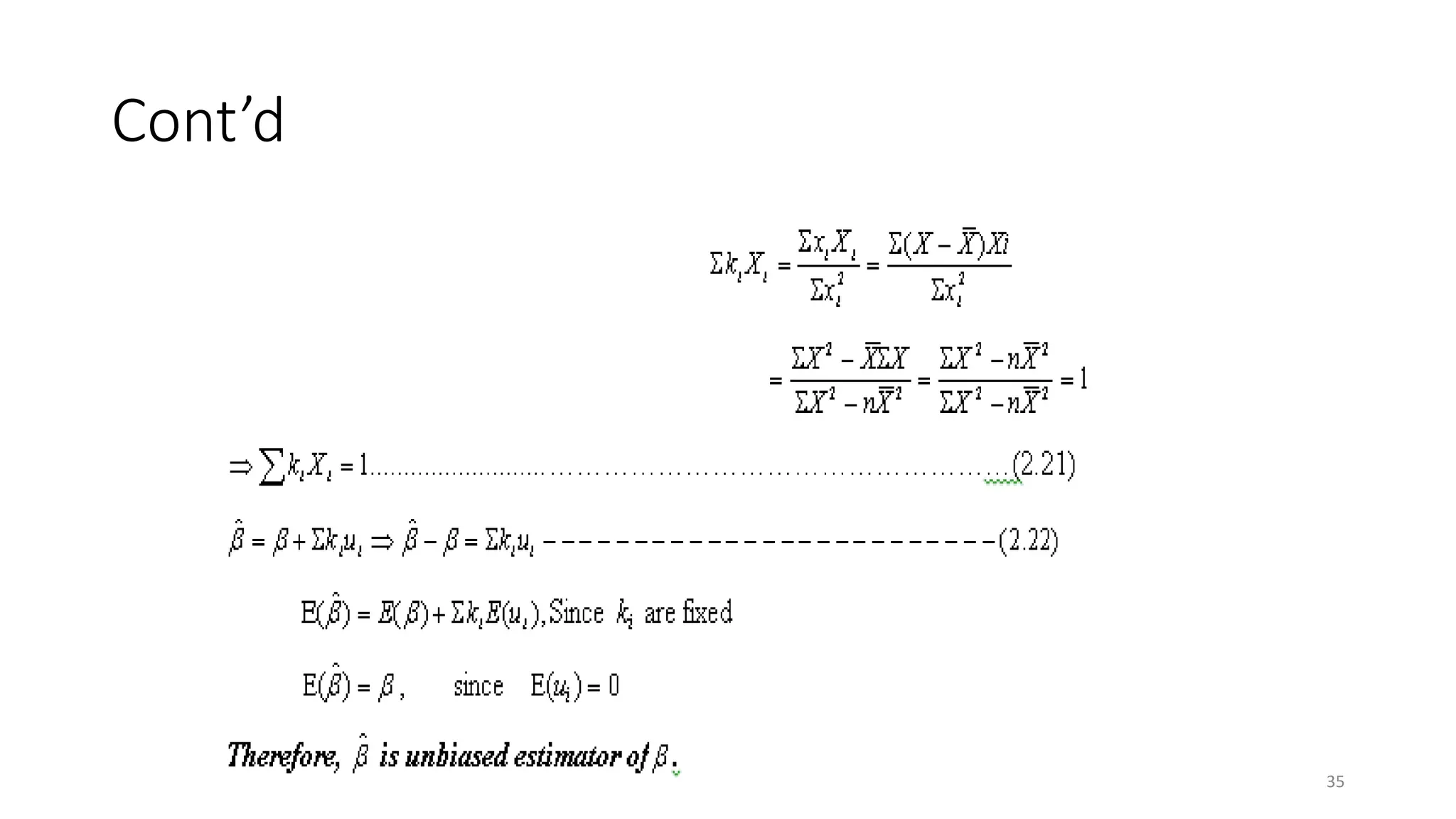 Chapter 2 Simple Linear Regression Model.pptx