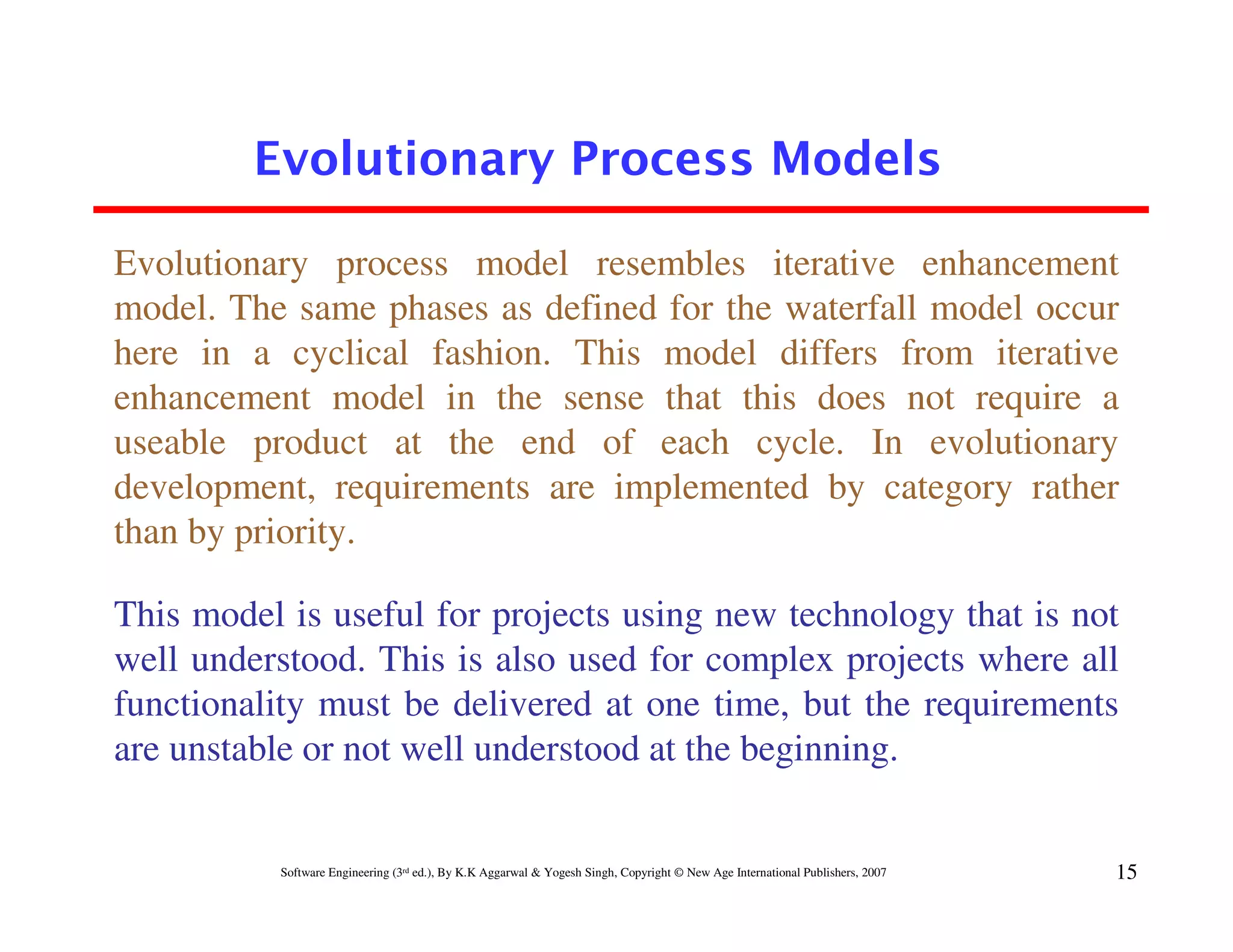 Chapter 2 software development life cycle models | PDF
