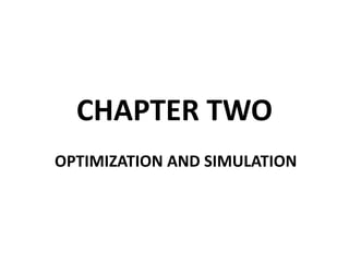 Chapter 2 std.pdf Water resources optimization | PDF