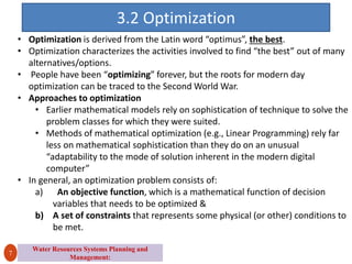 Chapter 2 std.pdf Water resources optimization | PDF