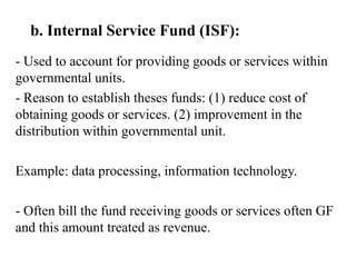 The use of Funds in Governmental Accounting | PPTX