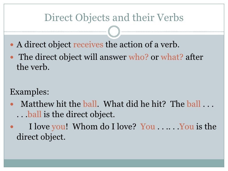 Chapter 2 the accusative case