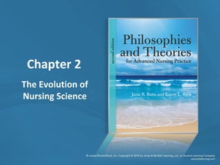 Chapter 2
The Evolution of
Nursing Science
 