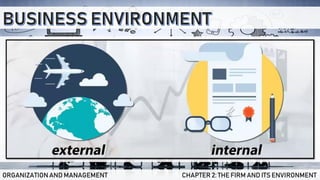 the firm and its environment in organization and management