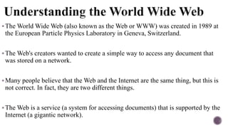 Chapter 2 The Internet and the World Wide Web | PDF