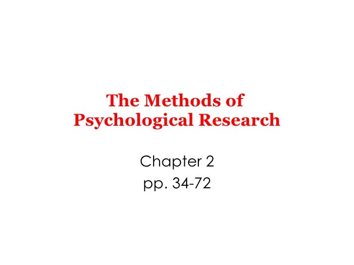 Chapter2 the methods_of_psychological_research