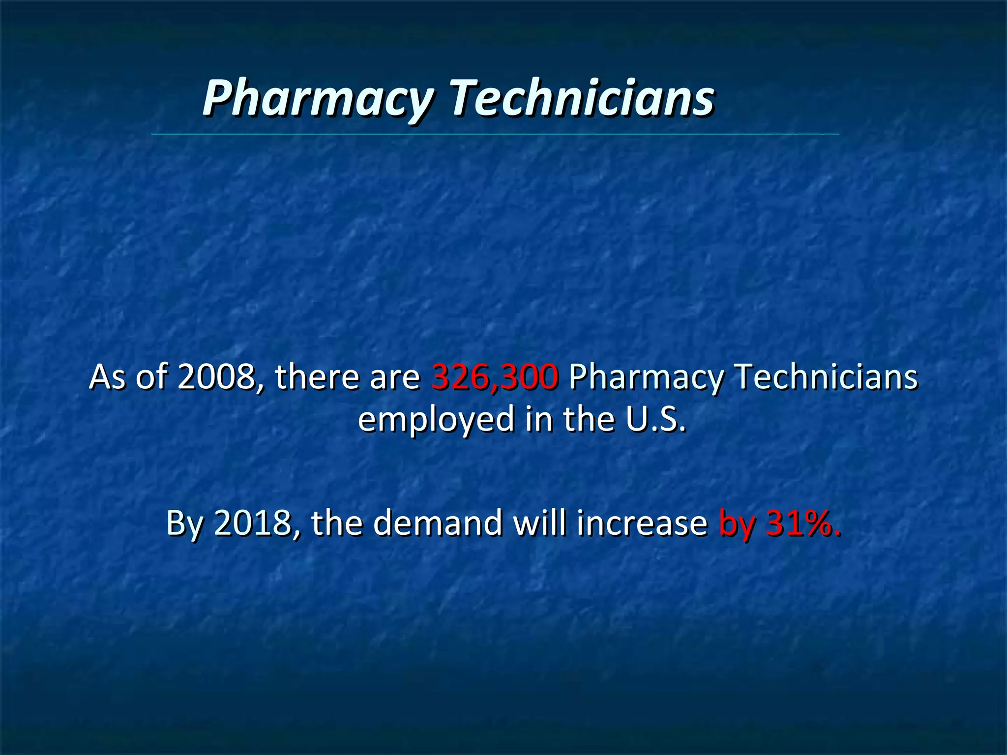 Chapter 2 the pharmacy technician | PPT