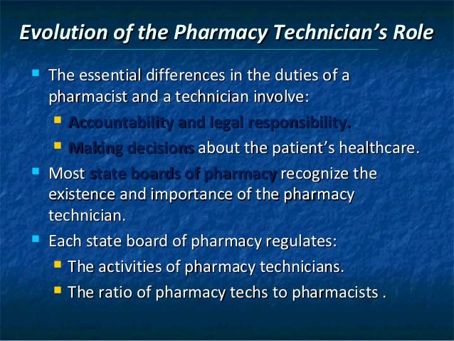 the role and responsibility of a pharmacist the role and responsibility of a pharmacist