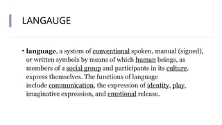 Language Include logChapter 2 – The Uses of Language.pptx
