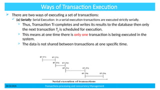 Comprehensive Overview of Transaction Processing Concepts in Advanced ...