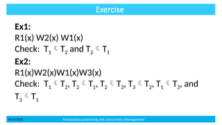 Comprehensive Overview of Transaction Processing Concepts in Advanced ...