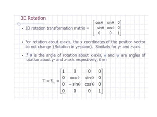 Scale Rotation Translation Order Transformations(scaling rotation translation) | PPT | Free Download