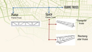Truss Frame Structure Map Chapter 2 (trussed structural system) | PPTX