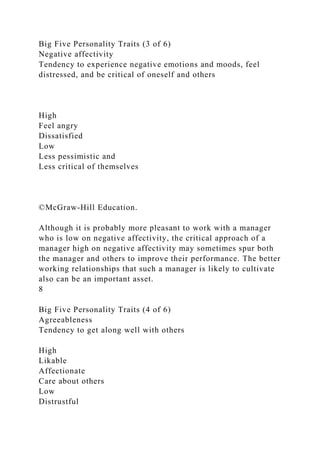 Negative Personal Experiences Examples CHAPTER 2VALUES, ATTITUDES, EMOTIONS, AND CULTURE THE MAN.docx