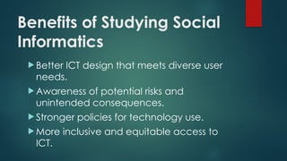 Socio Informatics Coding Chapter 3-1 - Social Informatics - Introduction.pptx
