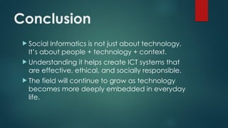 Socio Informatics Coding Chapter 3-1 - Social Informatics - Introduction.pptx