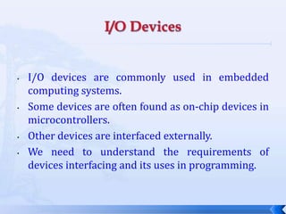 Flash memoryNon-volatile memory.Flash can be programmed in-circuit.Random access for read.To write:Erase a block to 1.Write bits to 0.