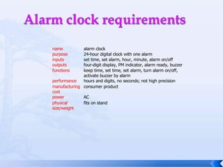 BreakpointsA breakpoint allows the user to stop execution, examine system state, and change state.Replace the breakpointed instruction with a subroutine call to the monitor program.