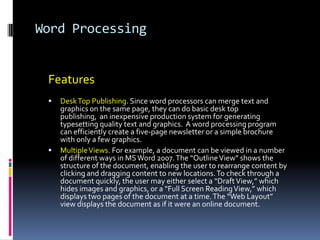Operating System Tasks© 2008 Jupiter Images CorporationManages the  Hardware. The operating system acts as the intermediary between the programs and hardware. For example, when a printer (e.g., Hewlett Packard Color Laserjet) is added in Windows, it is automatically accessible in all other programs.